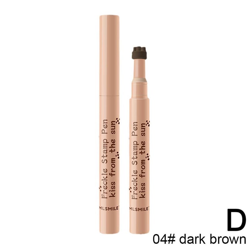 MLSMILE Natural Simulation Freckle Pen - Long-lasting, Waterproof, Quick-drying Stamp Freckle Pen 1g